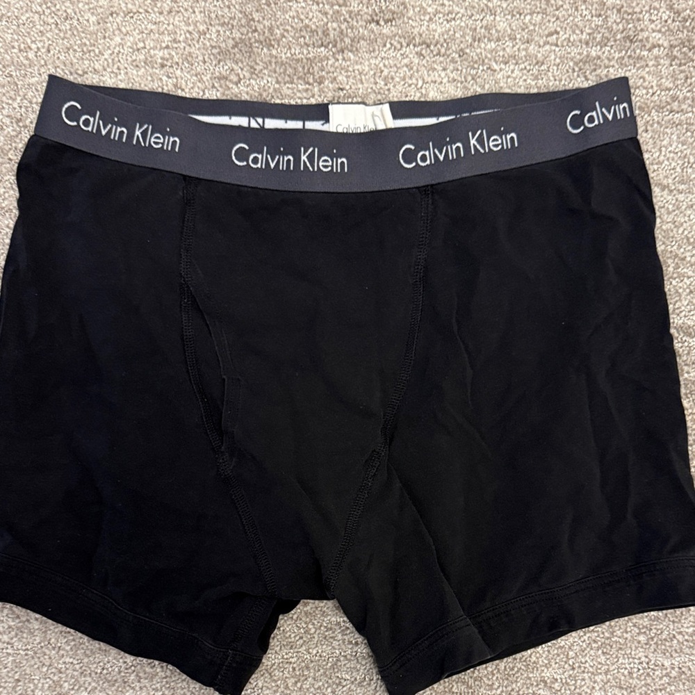 Calvin Klein Men's Black Boxer Briefs
